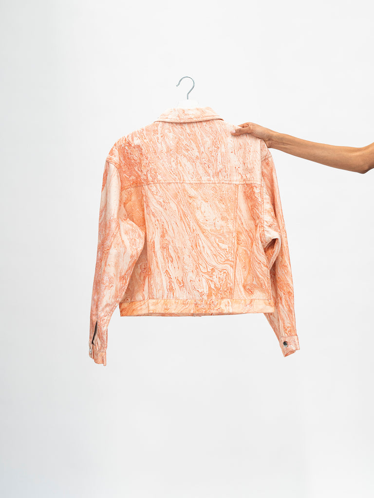 MARS MARBLE JACKET ORANGE