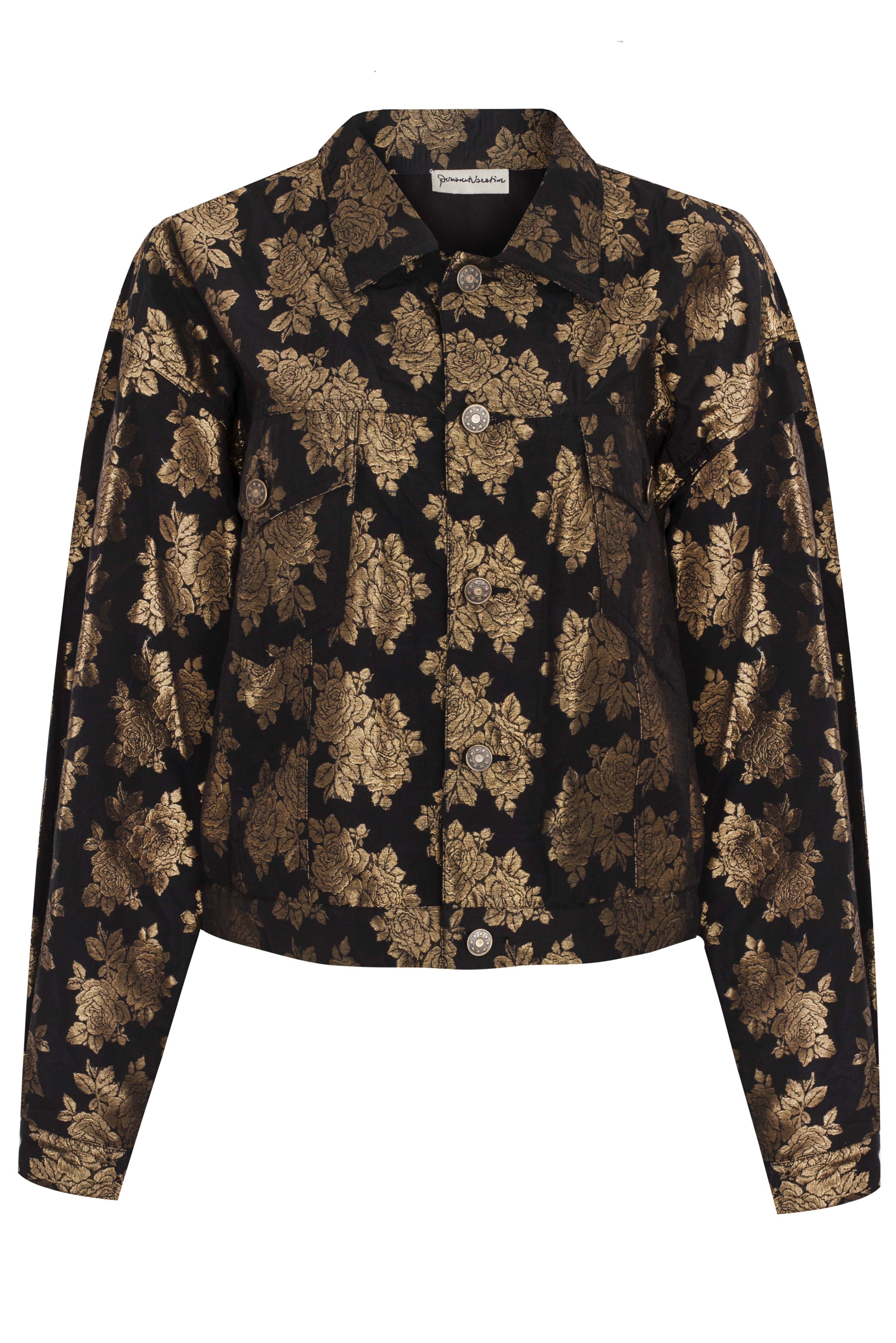 FLOWER BROCADE JACKET- Permanent Vacation Clothing